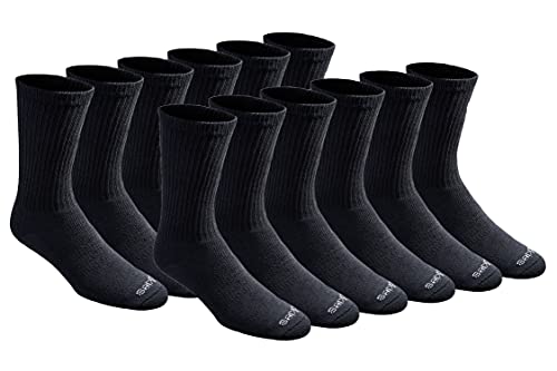 Solid Black (12 Pairs)