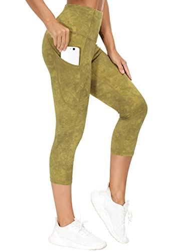 Z-capris Tie Dye Light Yellow